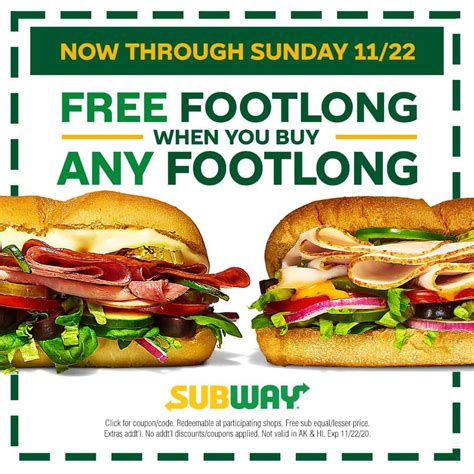 Bogo subway coupons. Things To Know About Bogo subway coupons. 